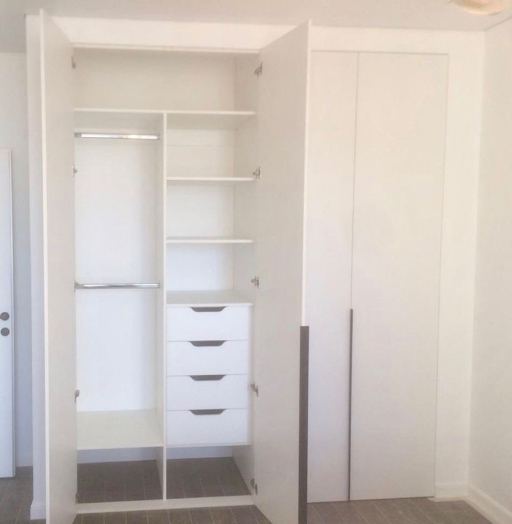 Встроенные шкафы-Встроенный шкаф в спальню на заказ «Модель 38»-фото6